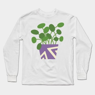 Chinese Money Plant Long Sleeve T-Shirt